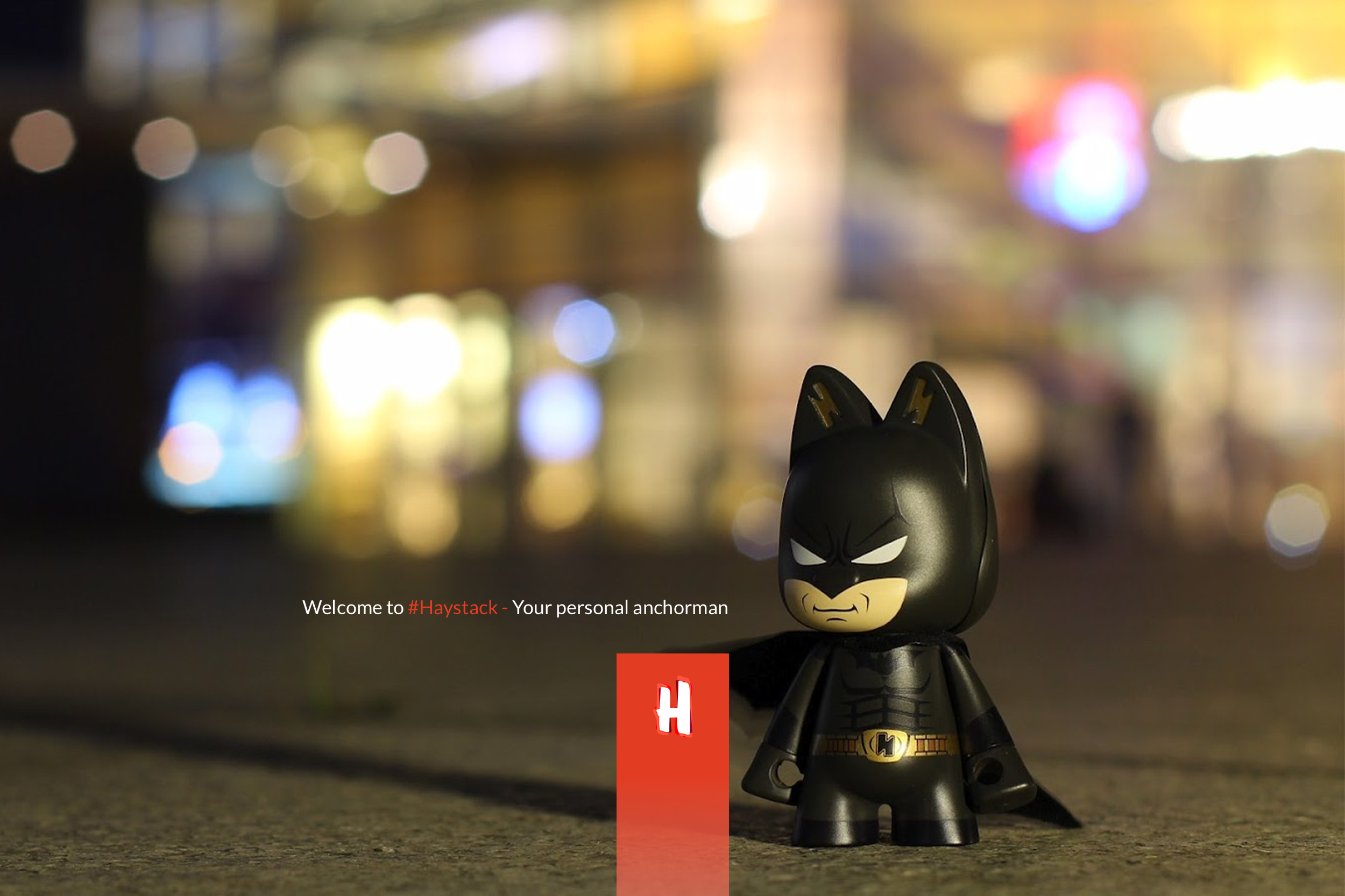 Haystack app branding
