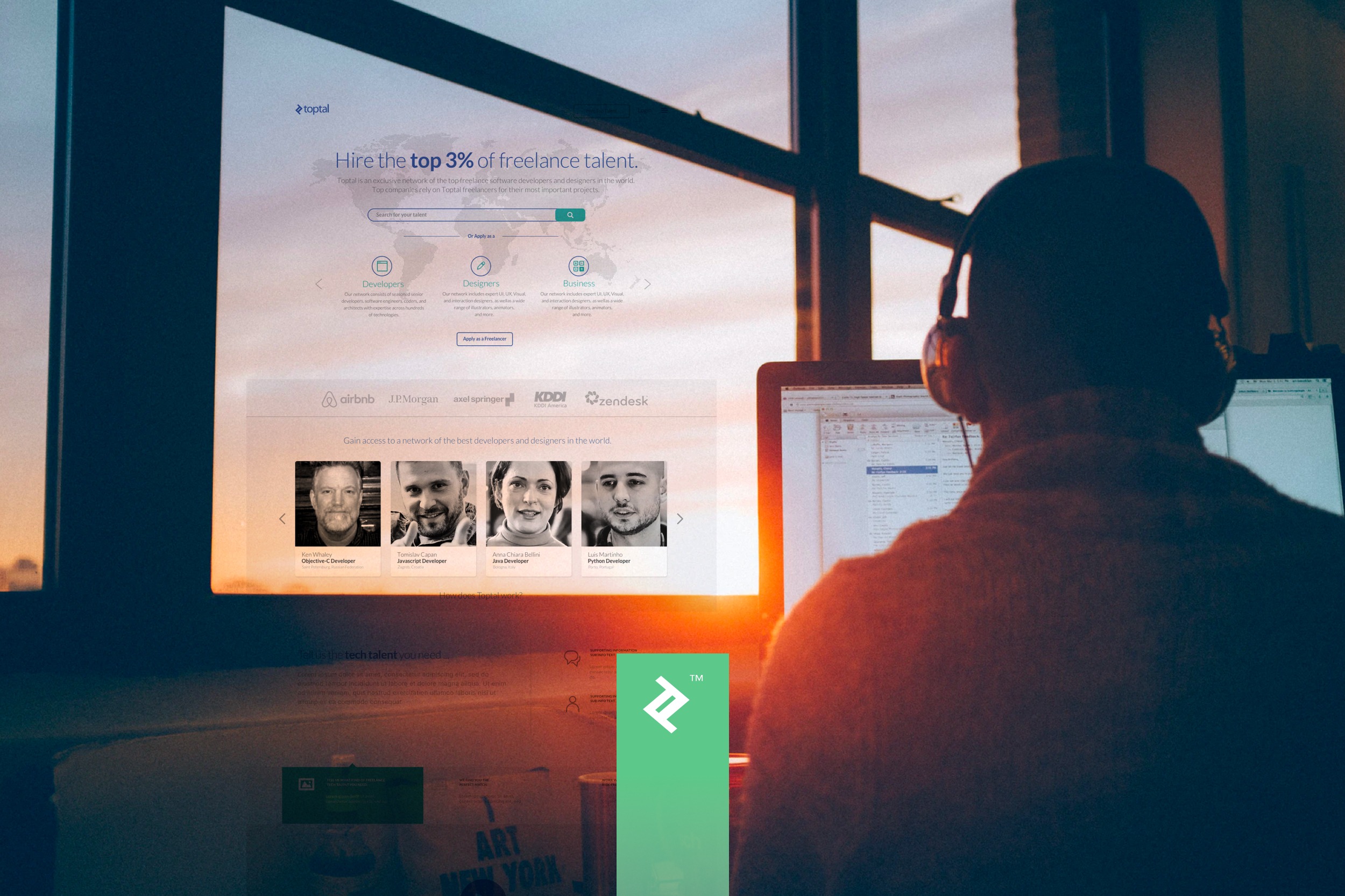Toptal product design work